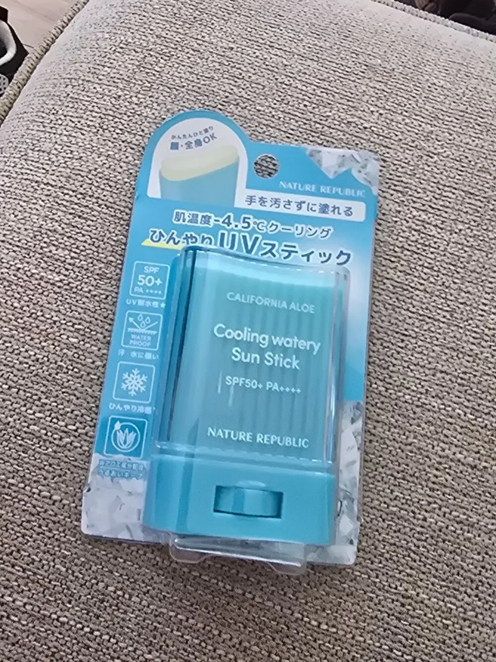 Nature Republic California Aloe Cooling Watery Sun Stick SPF50+ PA++++ 24g